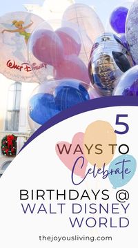 Celebrating a birthday in Walt Disney World? Here are some fun ways to celebrate your special day in Disney. Disney Planning Tips. Birthday at Walt Disney World. Disney celebration buttons. Disney birthday cakes. Disney World tips and tricks. Disney tips. Disney tips and tricks. Disney celebration cakes. #DisneyTips #waltdisneyworld