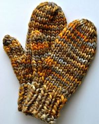 Quick mittens to knit in malabrigo rasta. free pattern. Making this!!
