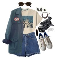 "savage planet" by celluloid ❤ liked on Polyvore featuring Retrò, adidas, HUGO, Moschino, Zayiana, GAS Jeans and Kieselstein-Cord