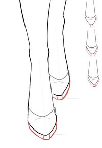 Model shoes
