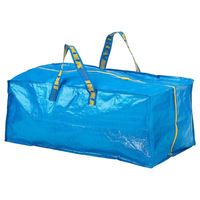 The Smart Way to Pack Your Clothes for a Move - budget-friendly options for packing clothes for moving are IKEA bags, garbage bags, and vacuum bags. The IKEA Frakta Storage Bag with zipper closure is perfect for wrapping around your clothes while they are still on the hangers. Fit as many as you can (usually about four inches worth), and then zip up the bag. Voilà! Your clothes are protected and ready to be moved.