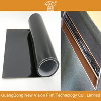 2 Ply Removable Car Tinting Self Adhesive Window Film Type : Logo. Material : PET. Color : Black, Blue, (Light Blue) Green. Warranty Period : 3-5 Years. Visible Light Transimission(Vlt) : 5%-70%. Product Name : Car Solar Window Film. Rear Sticker Type : Decoration Sticker. UV Reduction : 90%-99%. Interior Sticker Type : Car Window Sticker. Car Glass Sticker Type : Windshield Glass Sticker. Car Body Sticker Type : Decoration and Protection Film. Thickness : 2 Mil. Brand : Alilula, New Vision. Fun