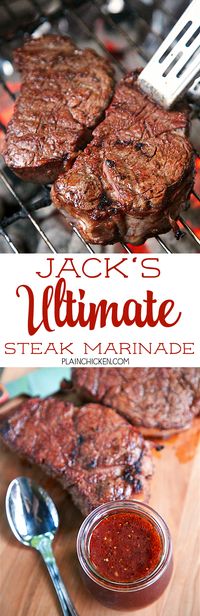 Jack's Ultimate Steak Marinade