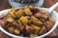 Everybody loves good food around a campfire! Check out this incredible Campfire Potatoes recipe! This recipe works in any size CanCooker and will definitely be a hit among campers!!