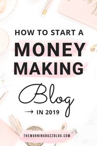 How to start a blog: A step-by-step beginner's guide. Learn how to start a profitable blog that's a success from day one with this easy to follow, stress-free guide. In this post I'm showing you exactly how I started a money making blog from scratch and how you can too! Blogging for beginners | Make Money From Home | Blogging For Money | #blogging #makemoneyonline #workfromhome #blogger #bloggingtips