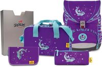 DerDieDas Schulrucksack Set (5-tlg.), »ErgoFlex - Silver Dolphin« online kaufen | OTTO