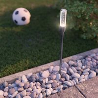 ledscom.de LED Garden Light Hastam Black with Ground Spike for Outdoor Use IP44 100 Lumen Warm White: Amazon.de: Beleuchtung