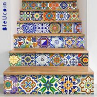 (The order pack can be customized with your required Size & Quantity, Please send us a message with Size & Quantity & We will send you a link to order them) O R D E R . P A C K . I N C L U D E S Quantity: 44 designs x 1 set = 44 tile decals SIZE : You can select the size from right side- size drop down button. In case you need a custom size , write to us, we will make it free of cost. COLOR : Vibrant Spanish Color palette. As per the picture attached. INSTALLATION GUIDE A B O U T Our