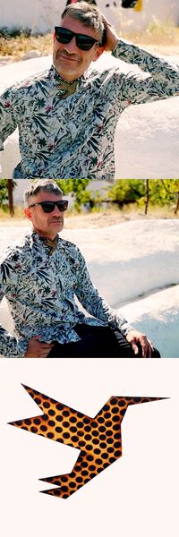 Pajarita para camisa con forma de pájaro, realizada de forma artesana en España. Con materiales sostenibles, grabada a mano y enganche de plata. Con la compra de cada pajarita asignamos 5€ a fines humanitarios.