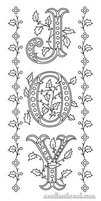 Joy 3 – Putting the Design Together & Patterns – NeedlenThread.com