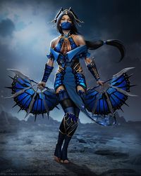 Mortal Kombat Kitana By alexineskiba