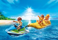 Vacanciers avec scooter des mers et banane - 6980 - PLAYMOBIL® France