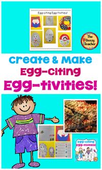 Celebrate eggs! These eggciting eggtivities can be used throughout the year and is perfect for Spring with everything from egg patterns to activities that explore the world of egg-laying animals. This spring product includes Egg-tivities that will allow students to have fun and appreciate the egg. This unit includes templates for: a sentence scramble activity, an egg craft, matching activity, egg patterns, and more activities that focus on Oviparous animals.