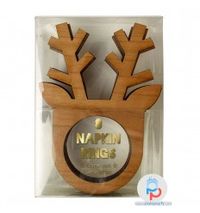 Portatovaglioli tavola Natale, 8