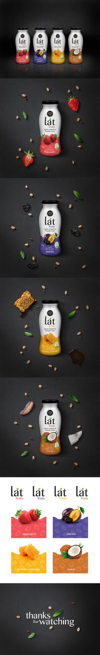 Lat Fruits | Yogurt Package on Behance