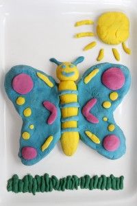 Play Dough Butterfly