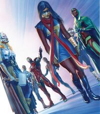 Alex Ross on Instagram: "All-New All-Different Avengers #5 #avengers #marvel #comicart #comicartist"