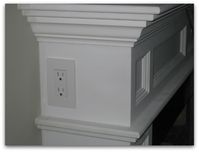 Mantle outlet.