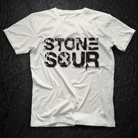 Stone Sour White Unisex T-Shirt - Tees - Shirts #stonesour #shirt #tshirt #apparel #clothing #tees #teeshirtss