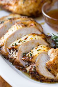 Orange-Honey Glazed Turkey Breast | thecozyapron.com