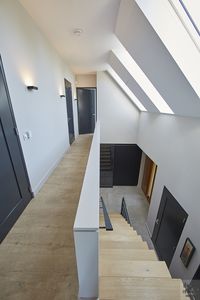 Schuuwoning met veel raampartijen, Dingemans Architectuur, the art of living.