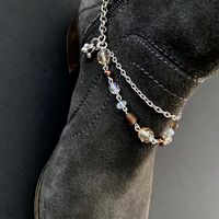Beaded Jewelry, Boot Bling, Boot Jewelry, Boot Bracelet, Shoe Jewelry, Boot Accessories, Boot Chain, Western Jewelry, Beaded Bracelets