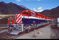 RailPictures.Net Photo: 746 BC Rail EMD SD40-2 at Lillooet, British Columbia, Canada by M. S. Repp