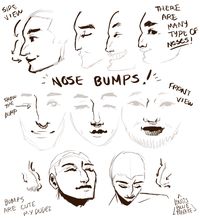 Embrace The Argollas — How do you draw a nose with a bump Also my Nena...