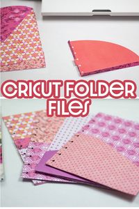 Get your year started right with these Cricut DIY Planner Pocket folders. Use your Cricut to cut and score these DIY Planner Folders.