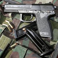 Heckler and Koch Mark 23 Caliber 45 Speed up and simplify the pistol loading process with the RAE Industries Magazine Loader. http://www.amazon.com/shops/raeind