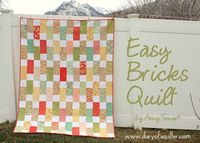 Easy Strawberry Fields Bricks Quilt « Moda Bake Shop