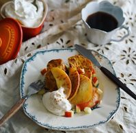 フルーツ×パンで旬を味わう!りんごのフレンチトーストとオープンサンド | おうちごはん