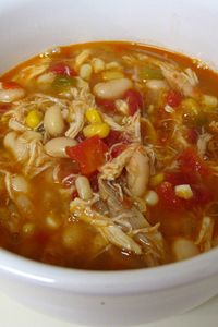 Crock Pot Chicken Chili – Weight Watchers (4 Points)