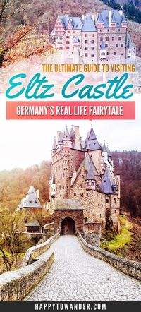 Burg Eltz Castle (Burg Eltz in German, Eltz Castle in English) is by far one of the prettiest fairytale castles in Germany. Click through for a comprehensive guide on visiting Burg Eltz Castle for yourself, including how to get there, what to do there and where to get the best views.