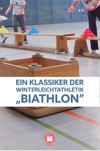 Beim Lauf-Wurf-Biathlon spielt nicht das geradlinige, schnelle Laufen eine Rolle, sondern eine für den Sportunterricht typische Form des schnellen, geschickten und situationsangemessenen Laufens durch einen abgesteckten Rundkurs. Ein Laufbiathlon kann mit einer entsprechend kürzeren Streckendistanz auch im Bereich des schnellen Laufens eingesetzt werden. #unterrichtsmaterial #catch #fangen #unterrichtsideen #spielidee