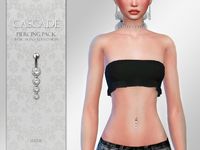 The Sims Resource - Cascade Belly Piercing