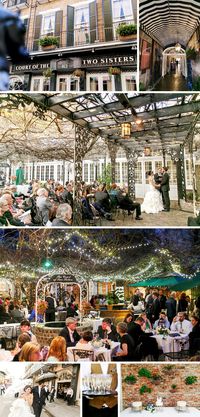Best Venues for a French Quarter Courtyard Wedding