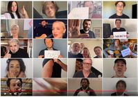 More than 300 #French celebrities (artists, athletes, journalists), confined alone at home but together in spirit, sang a beautiful song in appreciation of hospital workers making another tomorrow possible for the rest of us. The video has interactive subtitles. Click any word for the English translation and more. #learnfrench