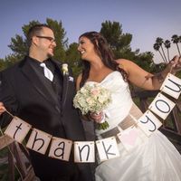 Thank you DIY signs are so sweet! Share your DIY wedding inspiration with us! #wedgewoodweddings #wedding #truelove #diy #bride #thankyou #bridalinspiration #weddingideas #theknot #weddingsign #happycouple #engaged #gettingmarried #pinterest #menifee #inlandempire #oc #sweetness #ceremony #justmarried #yes