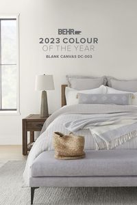 Introducing Blank Canvas, our 2023 Colour of the Year. It’s a soft, comforting neutral and the ultimate fresh start.