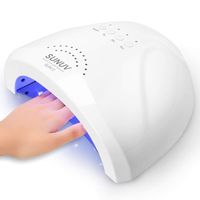 Quick drying and broad compatibility: SUNUV reduces your average curing time by 50%. All of your favourite nail gel brands, from beginner to professional grade, cure quickly. The exact curing time of your nail polishes, bases, top coats, and gels can be found on the product packaging or in the user manual. This tool is equipped with 30 LED Beads. #naillamps, lednaillamps