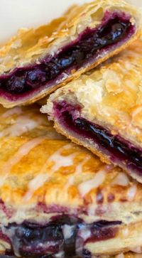 Blueberry Turnovers More