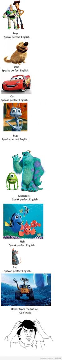 Disney Pixar makes no sense