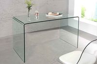 riess-ambiente Schreibtisch »FANTOME 120cm transparent«, Arbeitszimmer · Glas · Modern Design · Home Office online kaufen | OTTO