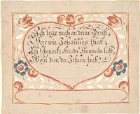 I lay myself upon your breast (Ich lege mich an deine Brust) Religious Text by Wilhelmus Antonius Faber, ca. 1815
