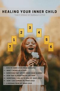 The inner child exists in all of us, at all times. It is so important to heal and embrace our inner child, this tarot spread will help you do so. Find more free tarot spreads, www.emeraldlotus.ca