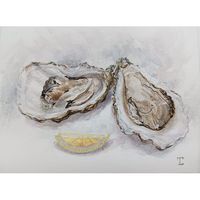 Watercolor on paper, 20x15cm.