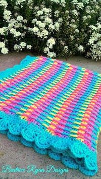 Rainbow Dash Baby Blanket 2