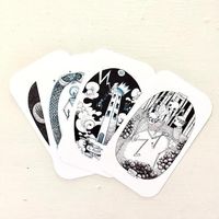 TAROT CARDS | ILLUSTRATED SKELETON DECK — Domestica