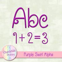 Free swirl alpha with instant download. The alpha includes upper case letters, numerals and punctuation. #alpha #digitalscrapbooking #digiscrap #bulletinboardletters #digitalplanner #graphicdesign